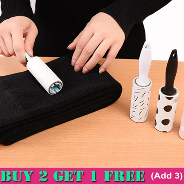 MINI TEARABLE CLOTHES drum sticking device roll dust paper to remove