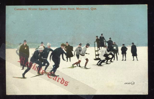 Montreal Schneeschuhrennen (vor 1925) Kanada Wintersport
