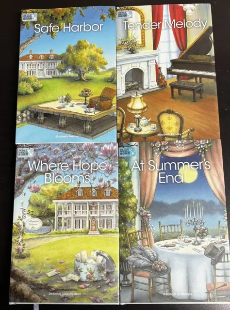 The Inn at Magnolia Harbor Annie's Fiction 4 Book Lot Hardcover Dust Jackets
