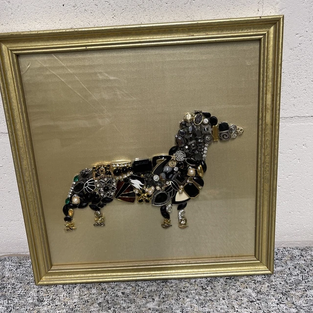 Vintage Jewelry Picture Dog