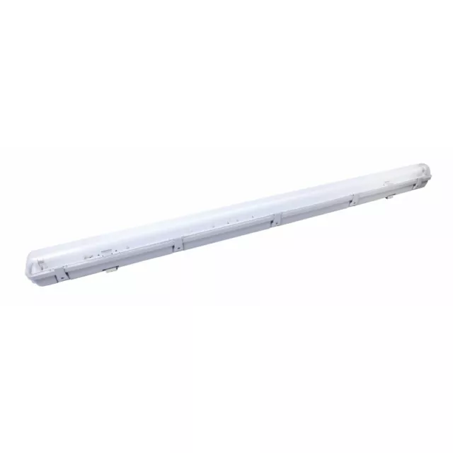 Réglette étanche Pc+Abs Ip65 24W 150 cm avec tube led plastique Pf 0,9