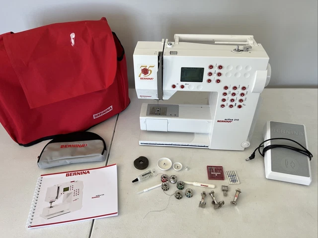 Bernina Activa 210 Sewing Machine + Cover / Pedal /Manual / Accessories Bernina Activa 210 Sewing Machine + Cover / Pedal /Manual / Accessories
