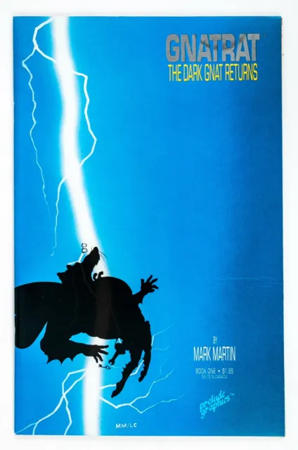 Gnatrat: The Dark Gnat Returns #1 (1986 Prelude Graphics) Homage! Unread! NM-