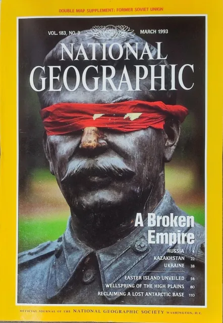 National Geographic Magazine March 1993 Vol. 183 No. 3