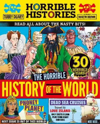 Terry Deary Horrible History of the World (newspaper edition) (Paperback)