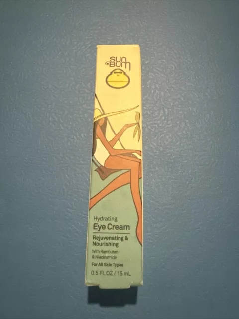 Sun Bum Skin Care Hydrating Under Eye Cream | Full Size 0.5oz New in Box