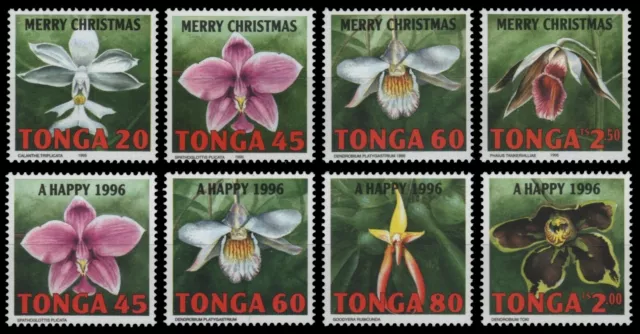 Tonga 1995 - Mi-Nr. 1392-1399 ** - MNH - Orchideen / Orchids