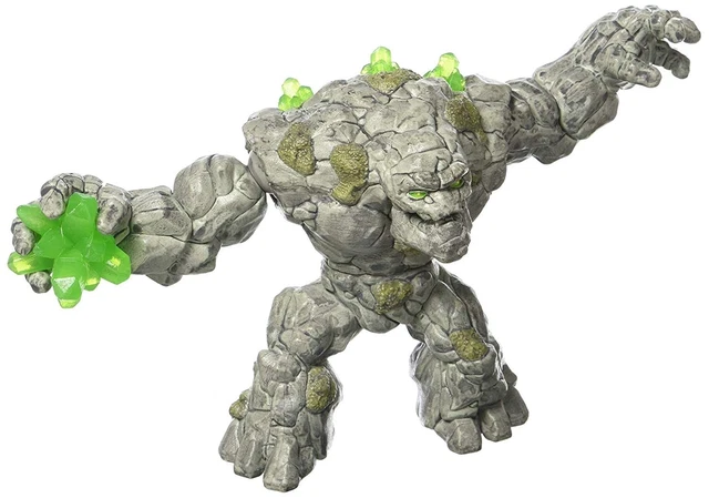 Schleich 42665 - Le Jet De Pierre Rétrofriction Avec Sa Mini Créature : Un Coffret De 15 Pièces Pour Les Aventuriers Dès 7 Ans