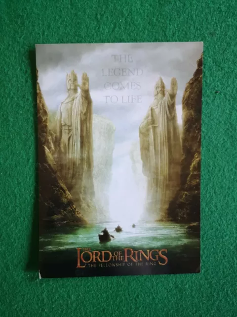 Lord of the Rings - Fellowship of the Ring - Film - Odeon Postcard