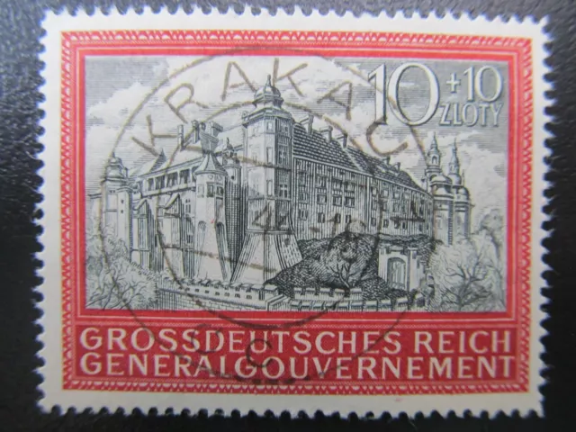 GG Nr. 125, 1944, Krakau, gestempelt, Vollstempel *TA264*