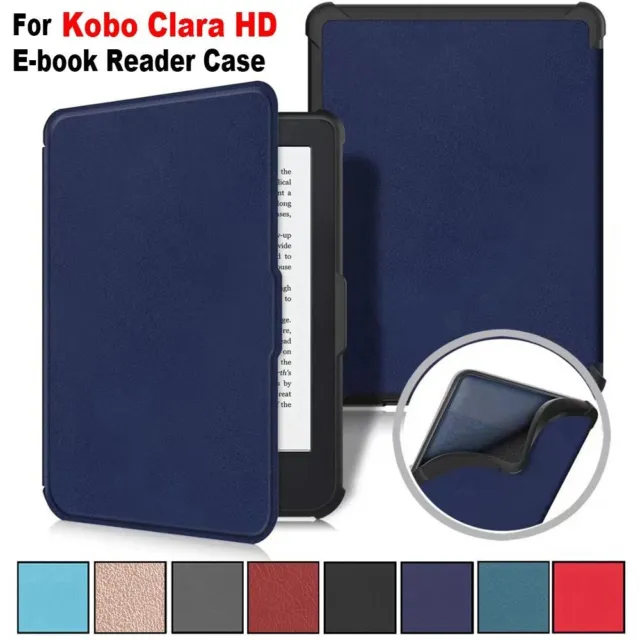 PU LEATHER 6 inch E-book Reader Case N249 Funda for KoBo Clara HD 2018  $14.45 - PicClick AU