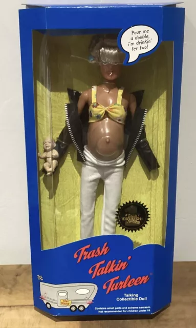 RARE COLLECTIBLE LIMITED 1st Edition Trash Talkers Doll JDK ELTON