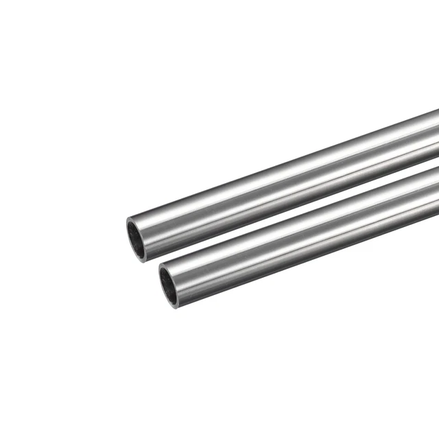 Tubo in acciaio inox 16 mm x 1,5 mm x 300 mm 304 per macchinari industriali, 2 pz