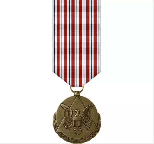 Genuine U.s. Army Miniature Medal: Outstanding Civilian Service