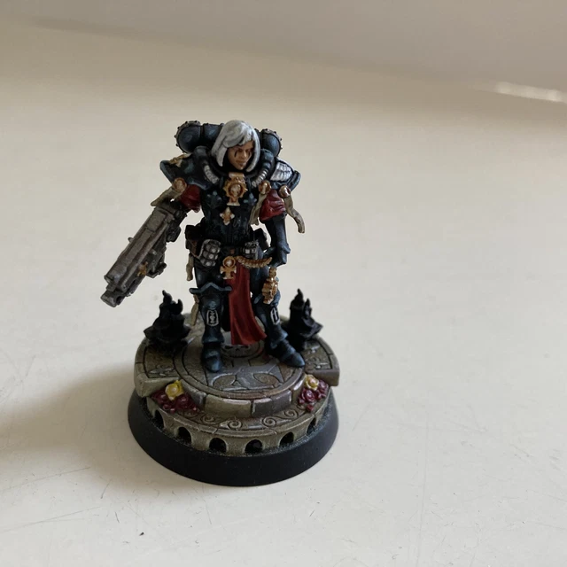warhammer 40k Schwestern der Schlacht Schwester Superior Amalia Novena Teil bemalt