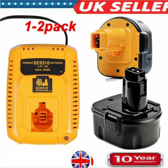 BATTERY 12V FOR Dewalt 3.5Ah Ni MH DE9074 DC9071 152250 27 DW927