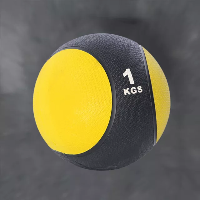 1PC 1KG Yoga Pilates Ball Small Exercise Ball Medicine Ball for Abdominal