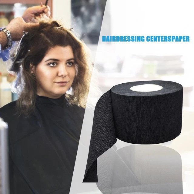5 Rolls Paper Neck Band Stretchy Disposable Barbershop Collar Necks Covering
