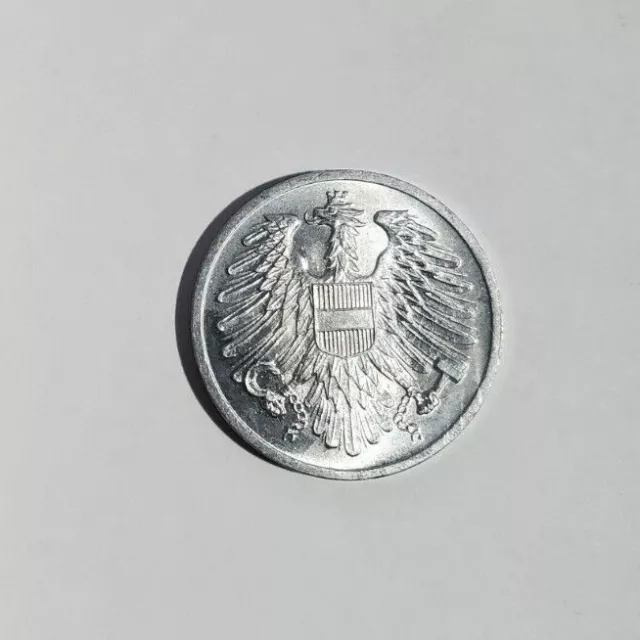 1952 Austria 2 Groschen KM 2876