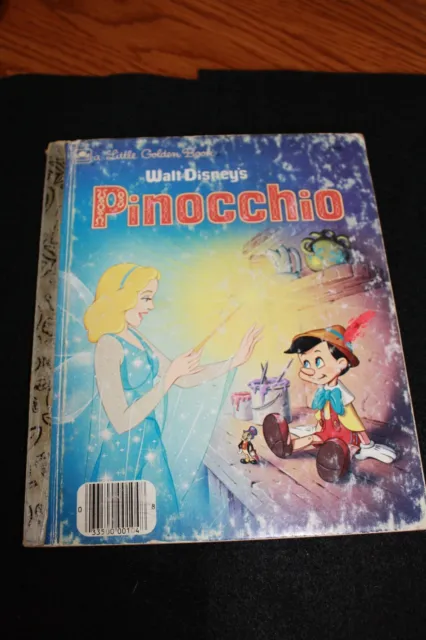 VTG Little Golden Book "Walt Disney's Pinocchio" - Edition TT