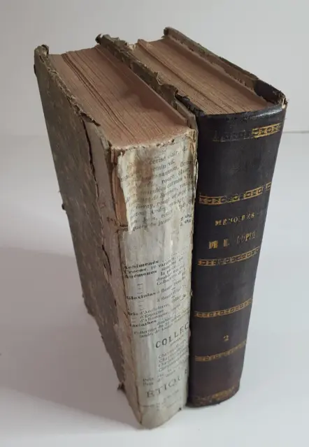 ANDRÉ-MARIE-JEAN-JACQUES DUPIN - Mémoires De M. Dupin -Tomes 1 et 2- 1855 -1856