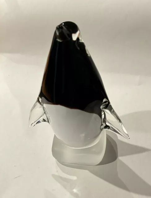 Emperor Penguin Art Crystal Figurine Paperweight