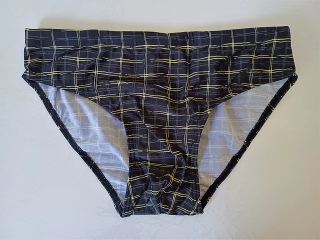 Slip de bain Homme V Class Movement imprimé bleu