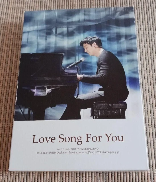GONG YOO LOVE Song For You 2010 Fan Meeting DVD 3Disks Photobook