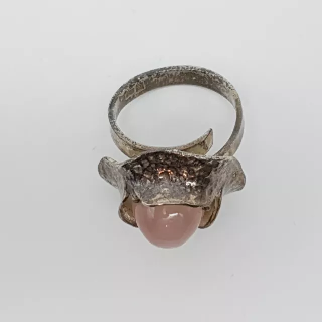 Designer/Modernist 925 Silber Ring - (93) 2