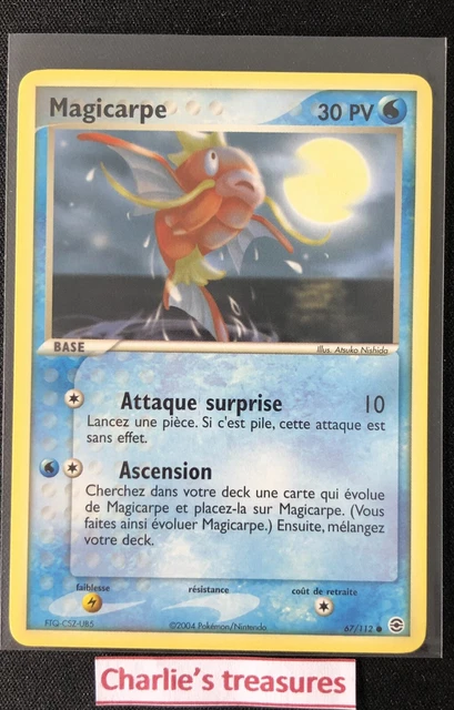 Pokemon Card - Magicarp - 67/112 - Red Fire Green Leaf - FR - NM+ / NEW