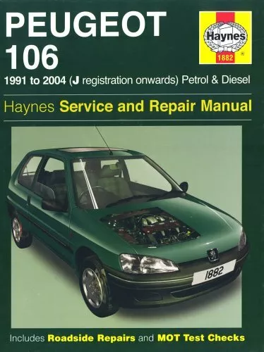 Peugeot 106 Petrol and Diesel Service and Repair Manual: 1991 to 2004 (Haynes.