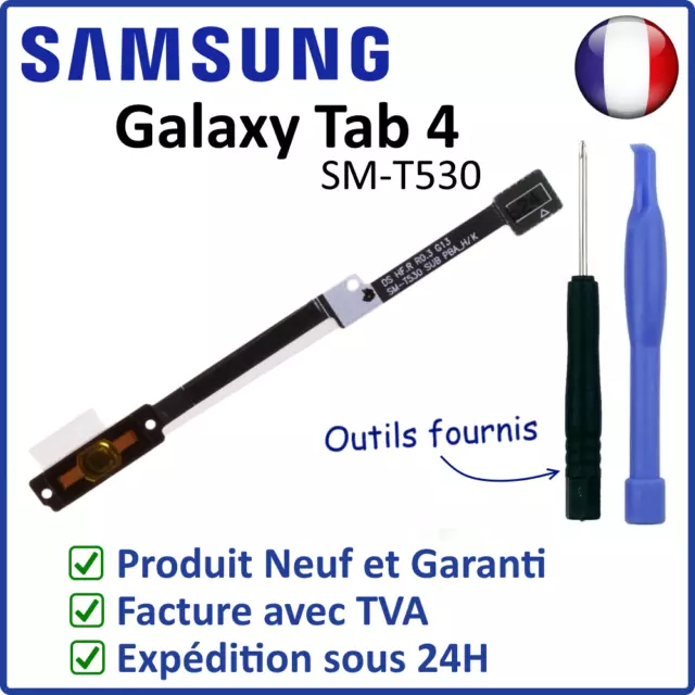 Nappe Flex Bouton Central Home Du Samsung Galaxy Tab 4 10.1 Sm-T530 T531 T535