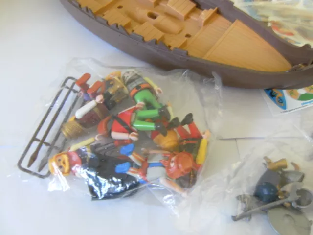 Playmobil Wikingerdrachenschiff 3150 ohne OVP Wikinger Schiff Segel Neuwertig 3