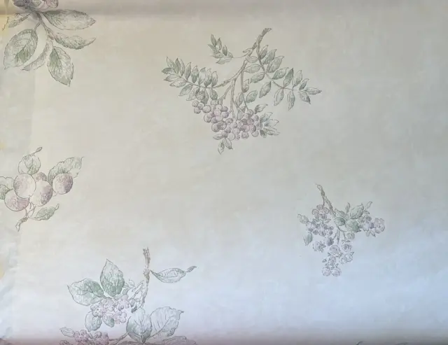 Shand Kydd 4 Rolls Wallcovering Wallpaper Victorian England Vintage Berries