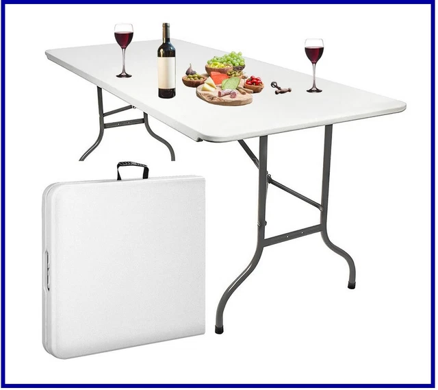 Tavolino Da Campeggio Pieghevole In PVC | Regolabile In Altezza | Leggero E Portatile - Foto 12