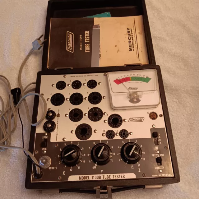 Mercury 1100B Tube Tester