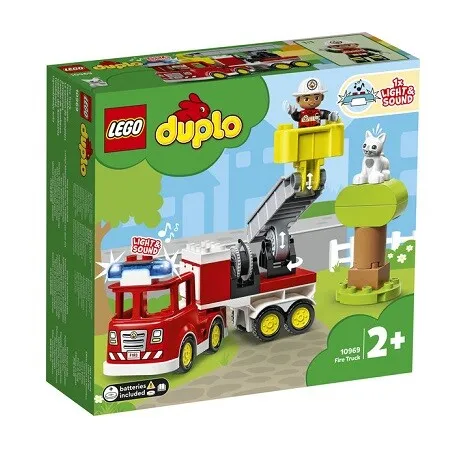 LEGO® DUPLO Ma Ville 10985 L'Éolienne et la Voiture Électrique, Jouet  Voiture pour Enfants
