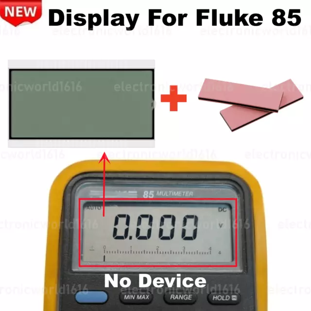 Per Fluke 85 True RMS multimetro industriale riparazione schermo LCD con/kit