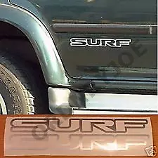 2x petit autocollant/autocollant SURF, Toyota Hilux Surf.
