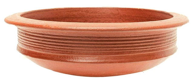Lot 3 Pots à Boue En Terre Cuite Rouge | 1L 2L 3L Cuisine Combo Handi
