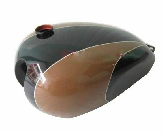 Yamaha RX100 RX125 Bleu Pétrole Carburant Gas Tank Avec