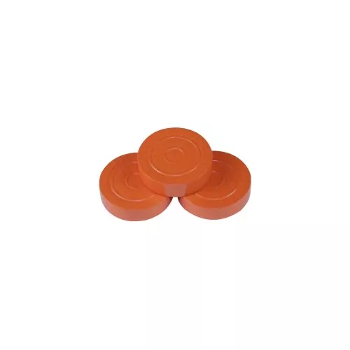 Piedra de Molino - Dama - Ficha de Backgammon -25x7mm-Naranja