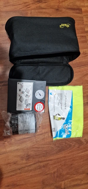 GENUINE MERCEDES BENZ Tyre Inflator Pump Air Compressor & Sealant Kit ...