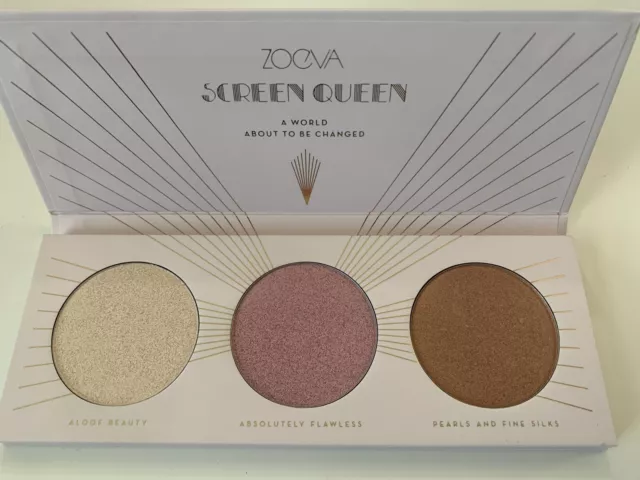 Zoeva Screen Queen Highlighter Palette BNIB AUTHENTIC