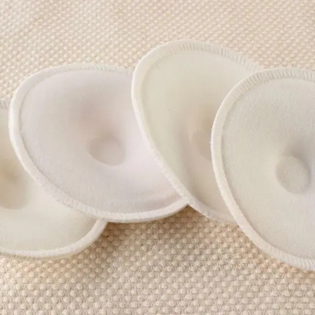 Reusable Nursing Breast Pads Washable Soft Absorbent Feeding Breastfeeding SG