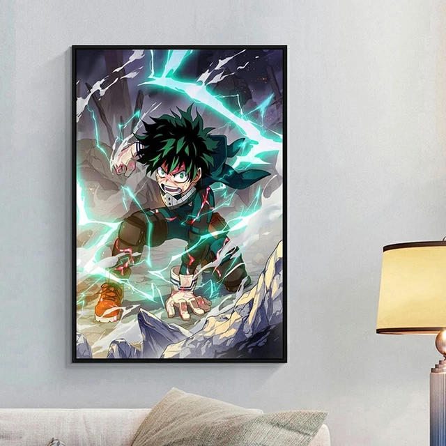 POSTER ONE PIECE toile en cotton tableau sans cadre décoration manga