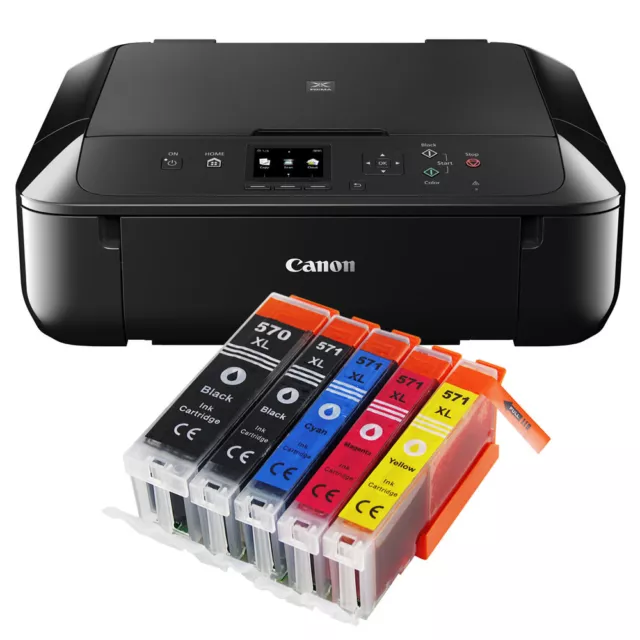 CANON PIXMA MG 5750 Multifonction Imprimante Scanner Copieur avec 5 XL  Encre EUR 86,67 - PicClick FR