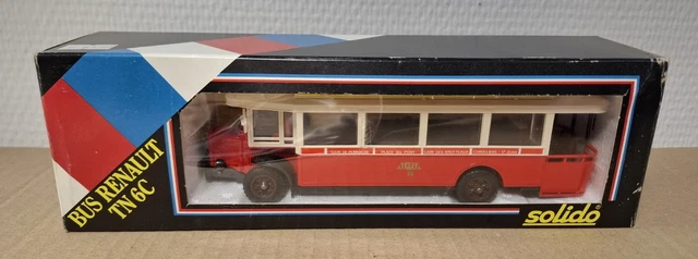 SOLIDO: autocar CHAUSSON RTF – Télévision Française – car de SOLIDO: autocar CHAUSSON RTF – Télévision Française – car de