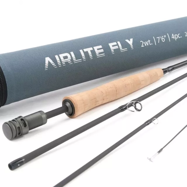 Maxcatch AIRLITE 2/3WT 7'6'' Lightweight Fly Fishing Rod IM10 Carbon Fiber