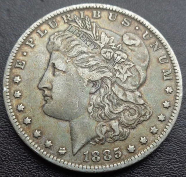 1885 O USA  Morgan Silver Dollar